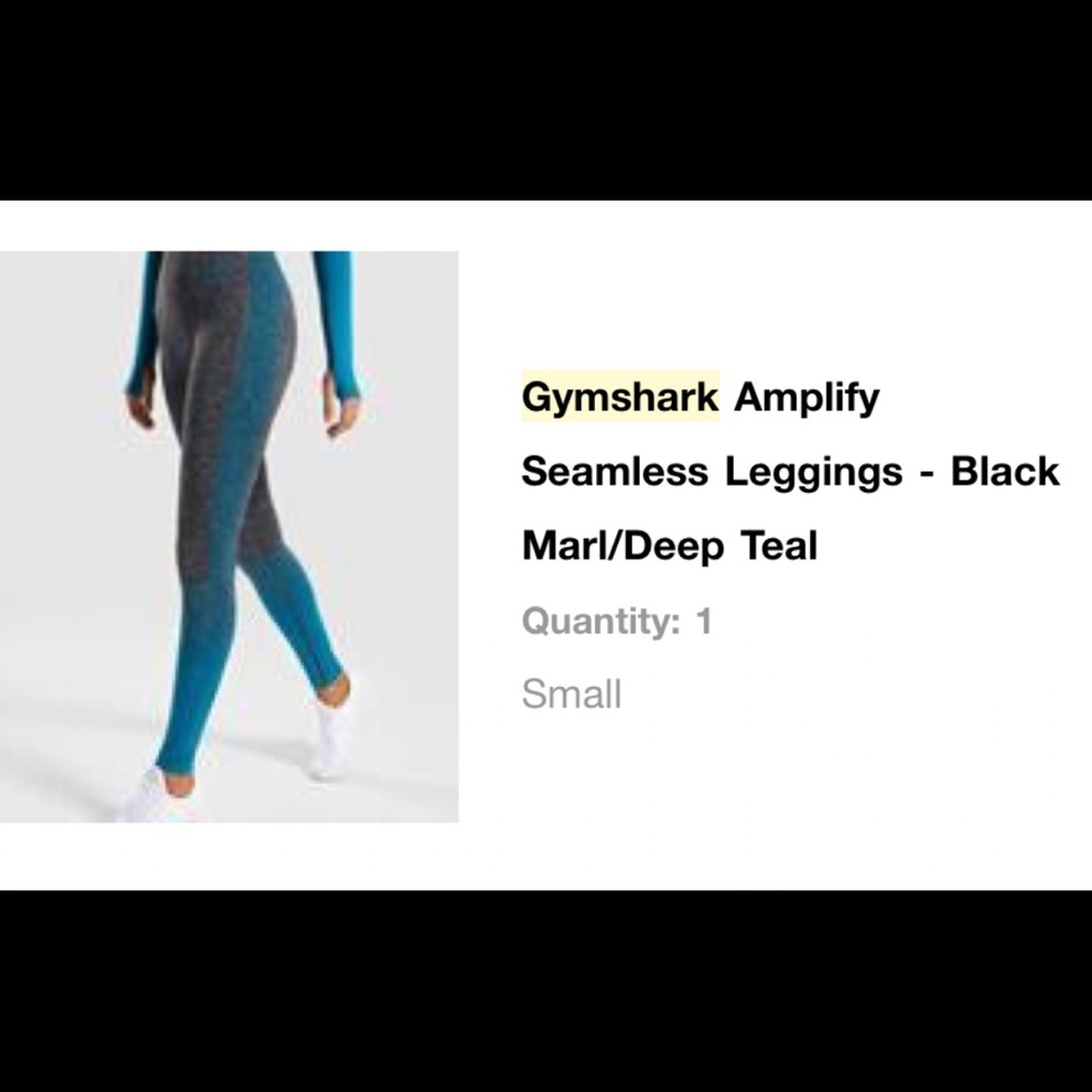 Gymshark Amplify Seamless Leggings